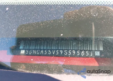 2009 Chevrolet Hhr Lt from USA, damaged, VIN 3GNCA53V59S595651